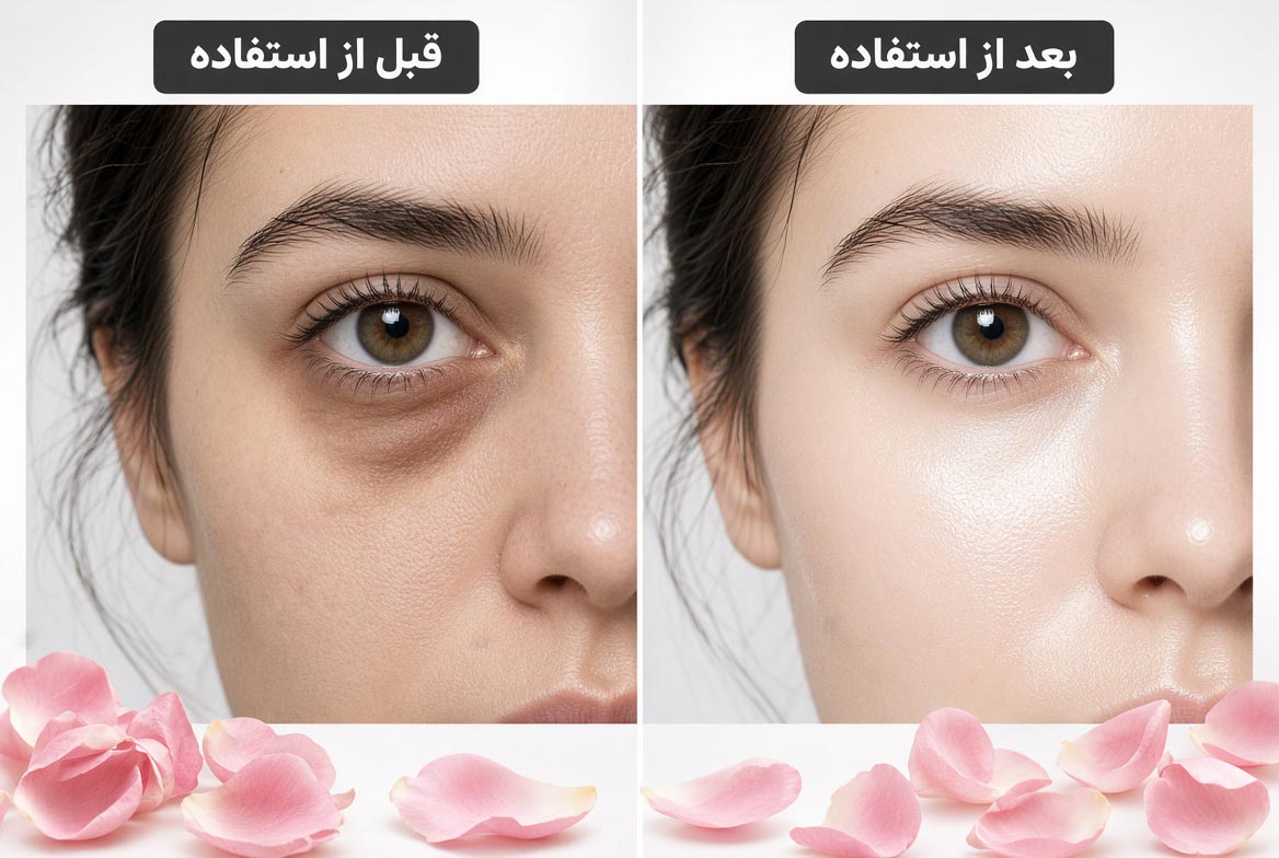 خواص یخ گلاب برای پوست صورت