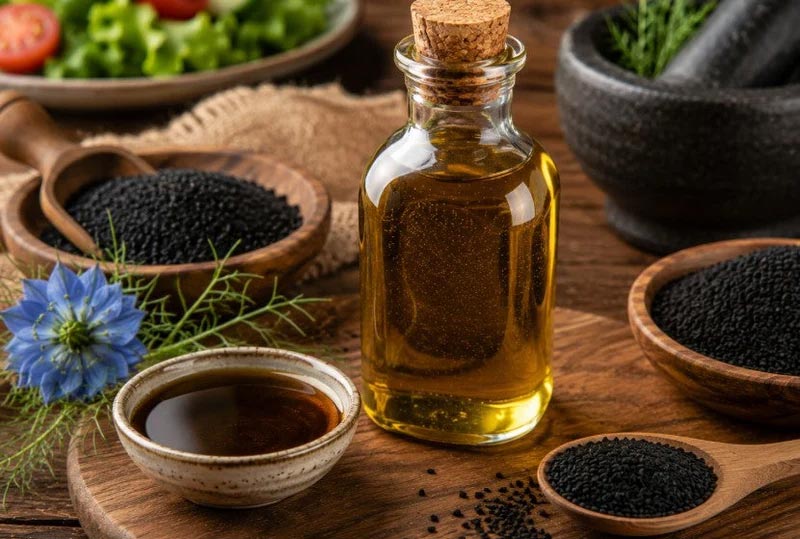 روغن سیاه دانه برای ماسک صورت